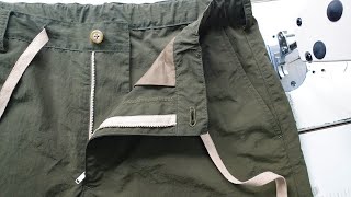 Pro Tips: Expert Sewing Method for Pants Front Zipper with Impeccable J Stitch