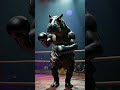 epic fighter animal transformations from rhino to stallion hybrids