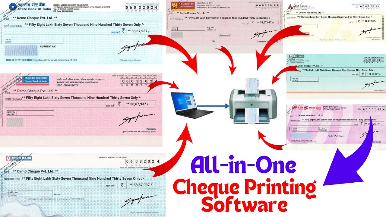Cheque Printing Software Full Demo Moneyflex All In One Cheque