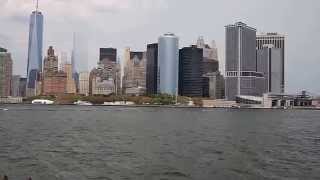 2014.08.16 Staten Island Ferry toward New York City