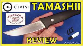 FULL Review of the Civivi TAMASHII (C19046-x) A Terzoula Designed Fixed Blade Knife