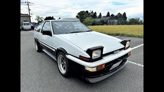 Sold out 1984 TOYOTA SPRINTER TRUENO AE86-5039922 ↓ Please Inquiry the Mitsui co.,ltd website.