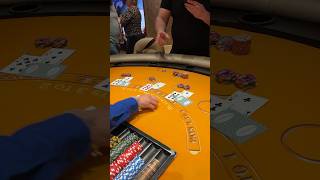 BIG WIN On Black Jack Table At Peppermill Casino