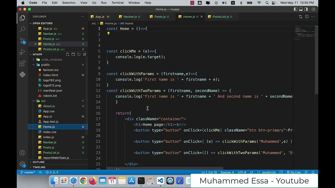 12 React Js Using The Effect Hook Youtube