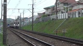 【HD】東急田園都市線8500系（青帯）　つくし野駅通過