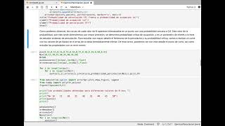 Study of the percolation phenomenon using python