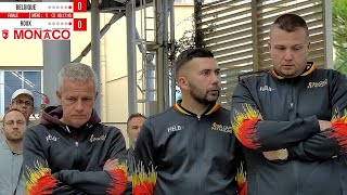 Belle finale Belgique vs Roux : International à pétanque de Monaco 2022