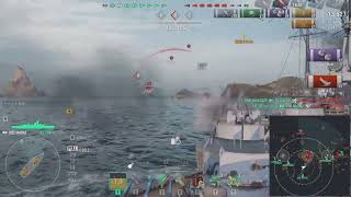 【World of Warships：Mainz】その193：潜水艦から逃げた先で…【迷珍場面動画】