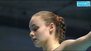 Laura Valore (Denmark) l 3m Springboard Diving Highlights