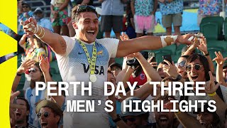 Argentina become back-to-back CHAMPIONS! | Perth HSBC SVNS Day Three Men's Highlights