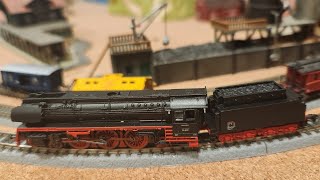 Marklin 88019 BR01.5 EFZ Steam Locomotive \u0026 Tender Test Run at z.scale.hobo 09.07.2023