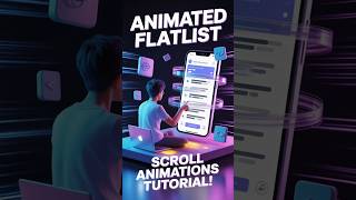 Animated FlatList Viewability in React Native | Stunning Scroll Animations Tutorial! #uidesign #dev