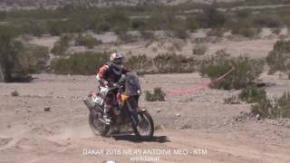 DAKAR 2016 NR.49 ANTOINE MEO - KTM