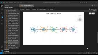 Create Beautiful Dot Density Maps in Python | NetworkX & Matplotlib Full Tutorial