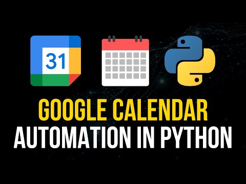 Automatización de Google Calendar en Python