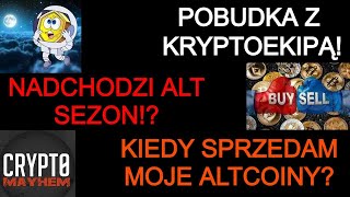 Mocna końcówka roku dla KRYPTOWALUT, Kiedy koniec HOSSY i kiedy sprzedam swoje ALT COINY