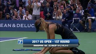 2017 US Open Day 1 Court Report | Sharapova, Venus, Isner