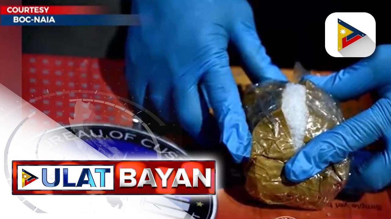 P3.8M Na Halaga Ng Hinihinalang Shabu, Nasakote Sa NAIA - YouTube