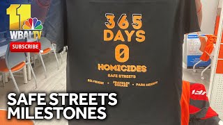 Some Safe Streets sites celebrate no homicides for over a year