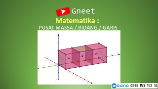 Fisika Matematika : Rumus pusat massa