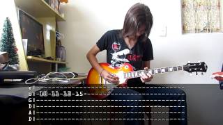 Avenged Sevenfold - Seize the day solo (Cover and Tabs)
