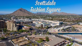 South Scottsdale Arizona Fashion Square Drone Tour (4K)