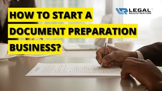 How TO Start A Document Preparation Business? 💵 👩🏻⚕️