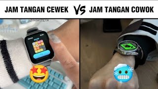 perbedaan jam tangan cewek vs jam tangan cowok