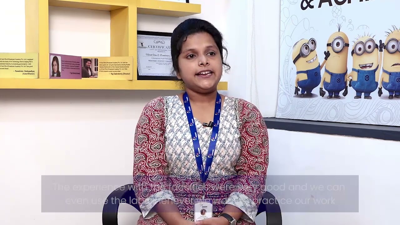 Tiyasha Paul Shares Her Journey At Moople Institute Of Animation And ...