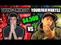 I Played TwinGamingTV.. In A $4,500 LEAGUE!! (CRAZY GAME!) MLB the Show 20 Diamond Dynasty