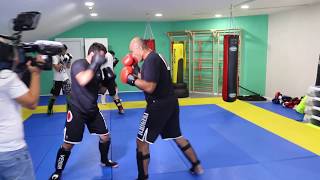 SHIHAN FRANCISCO FILHO - KICKBOXING TRAINING IN NICOLAE STOIAN IRON FIST ACADEMY