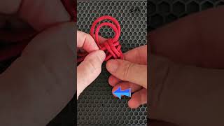 How to tie a Japanese Omamori decorative knot. Tutorial #tutorial #shorts