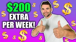 How to Make Money (Simple Strategy) - $200 or More Per Week!