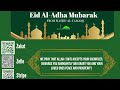 EID AL-ADHA PRAYER - 05/27/2026