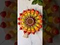 How to Make a Stunning Rainbow Fruit Skewers Platter 🌈🍓 | Easy & Healthy Snack Idea!