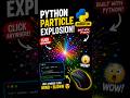 Python mouse click animation 🤯