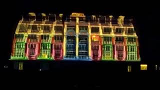 廣州花之戀酒店6D激光表演 Floloving Hotel 6D laser Night show, Guangzhou