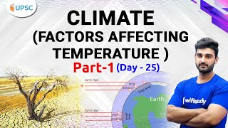 10:00 AM - UPSC CSE 2020 | Indian Geography by Sumit Sir | Climate (Factors Affecting Temp.)