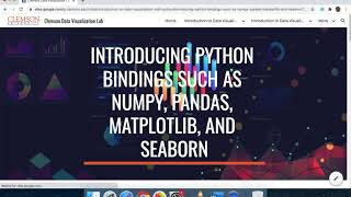 Introducing matplotlib and seaborn as main data visualization libraries in Python