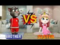 Brother VS Sister || My talking Angela 2 || My Tom 2