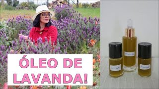 FIZ ÓLEO DE ALFAZEMA OU LAVANDA EM CASA!