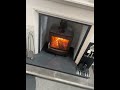 dik geurts ivar 5 woodburner live on display in the showroom