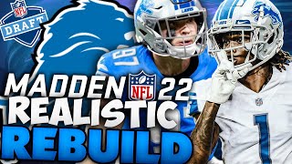 Jameson Williams and Aidan Hutchinson Are Beasts! Rebuilding The Detroit Lions! Madden 22 Rebuild