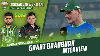 Grant Bradburn Interview | Pakistan vs New Zealand | 2nd T20I 2023 | PCB | M2B2T