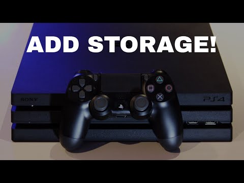 HOW TO ADD MORE STORAGE SPACE TO YOUR PS4! HOW TO ADD MORE STORAGE SPACE TO YOUR PS4!