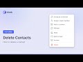 Mastering Contact Management: Deleting Contacts in Clerk