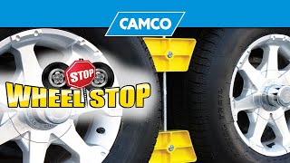 Park and Hitch with Confidence with Camco's Wheel Stop