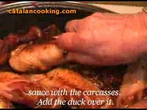 Duck with pears Duck with pears