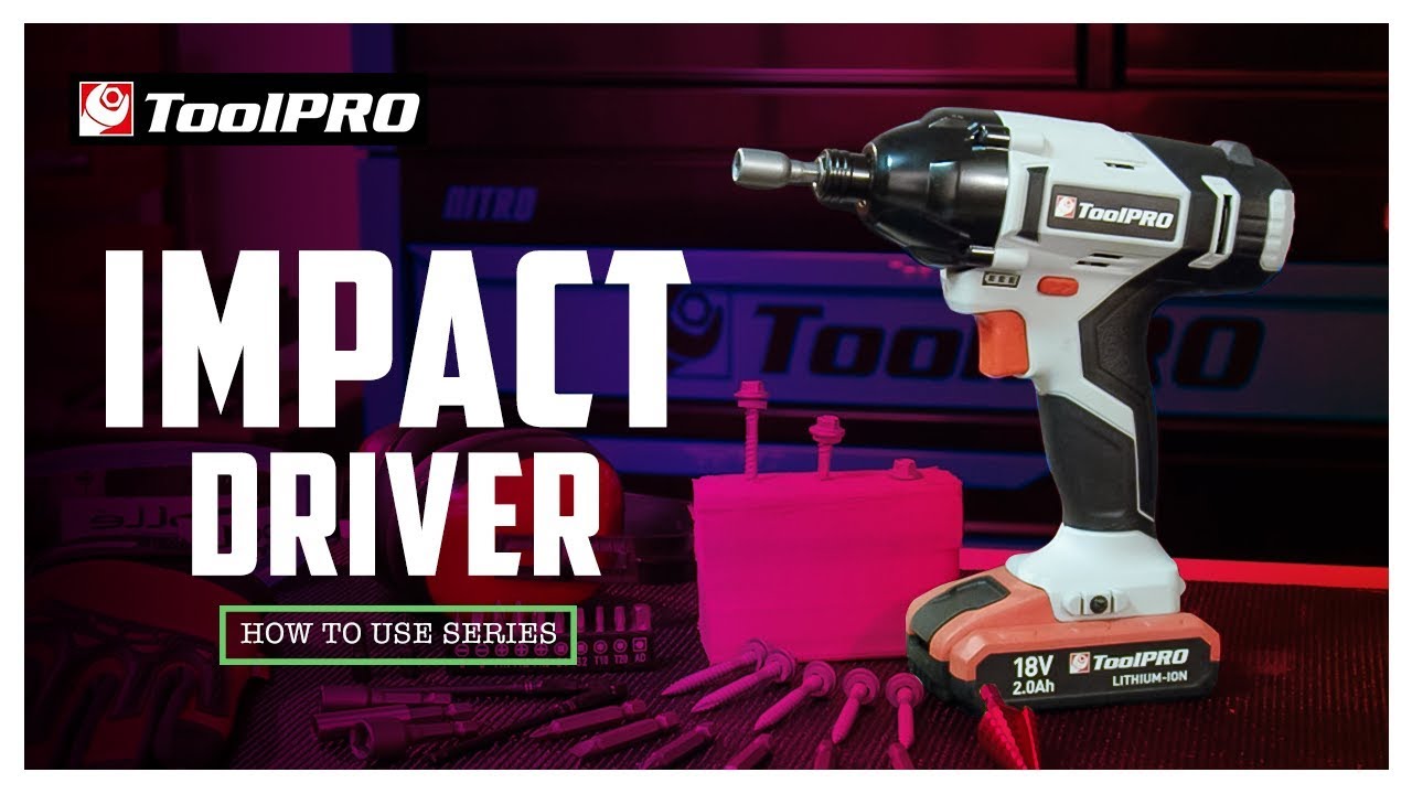 How To Use An Impact Driver Youtube