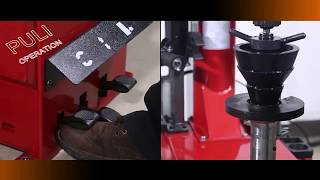 Unite U-2095 Tire Changer Installation Operation - Unite Automotive Equipments